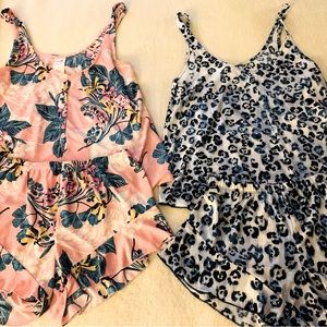 2 Secret Treasures PJ Shorts Sets (Size4-6)